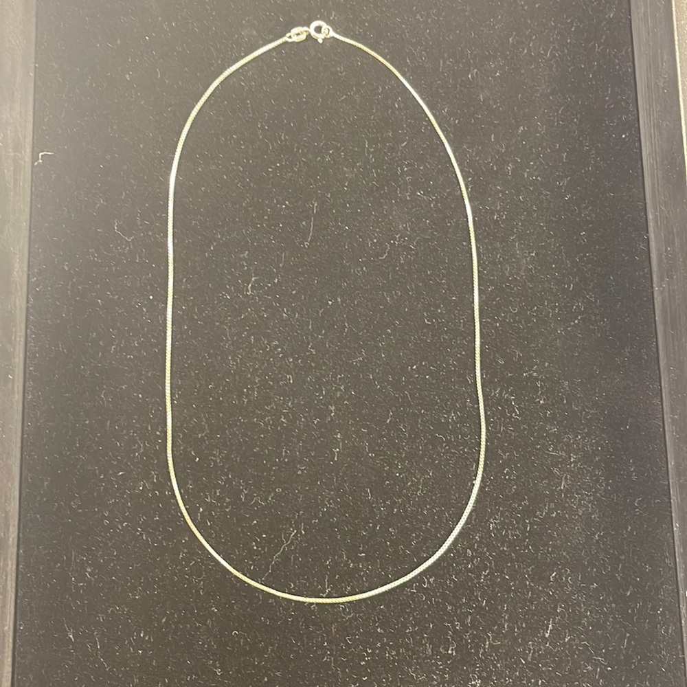 Sterling Silver 19” Petite Box Chain